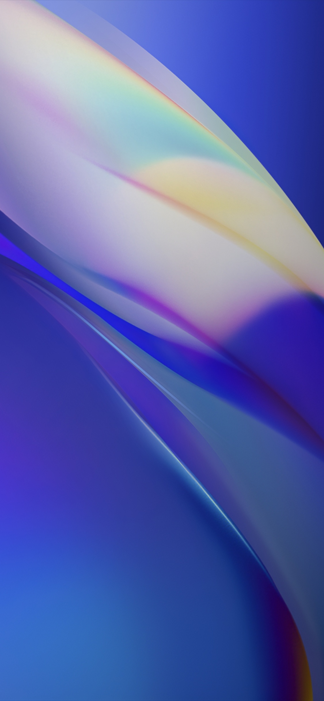 Blue 4K Wallpaper, Gradients, Vivo NEX, Stock, Glassy